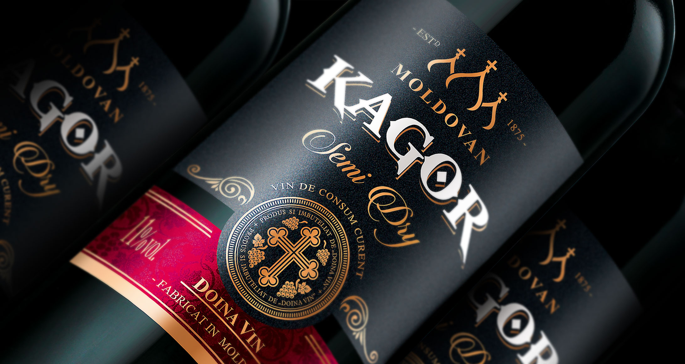 kagor wine new packaging design