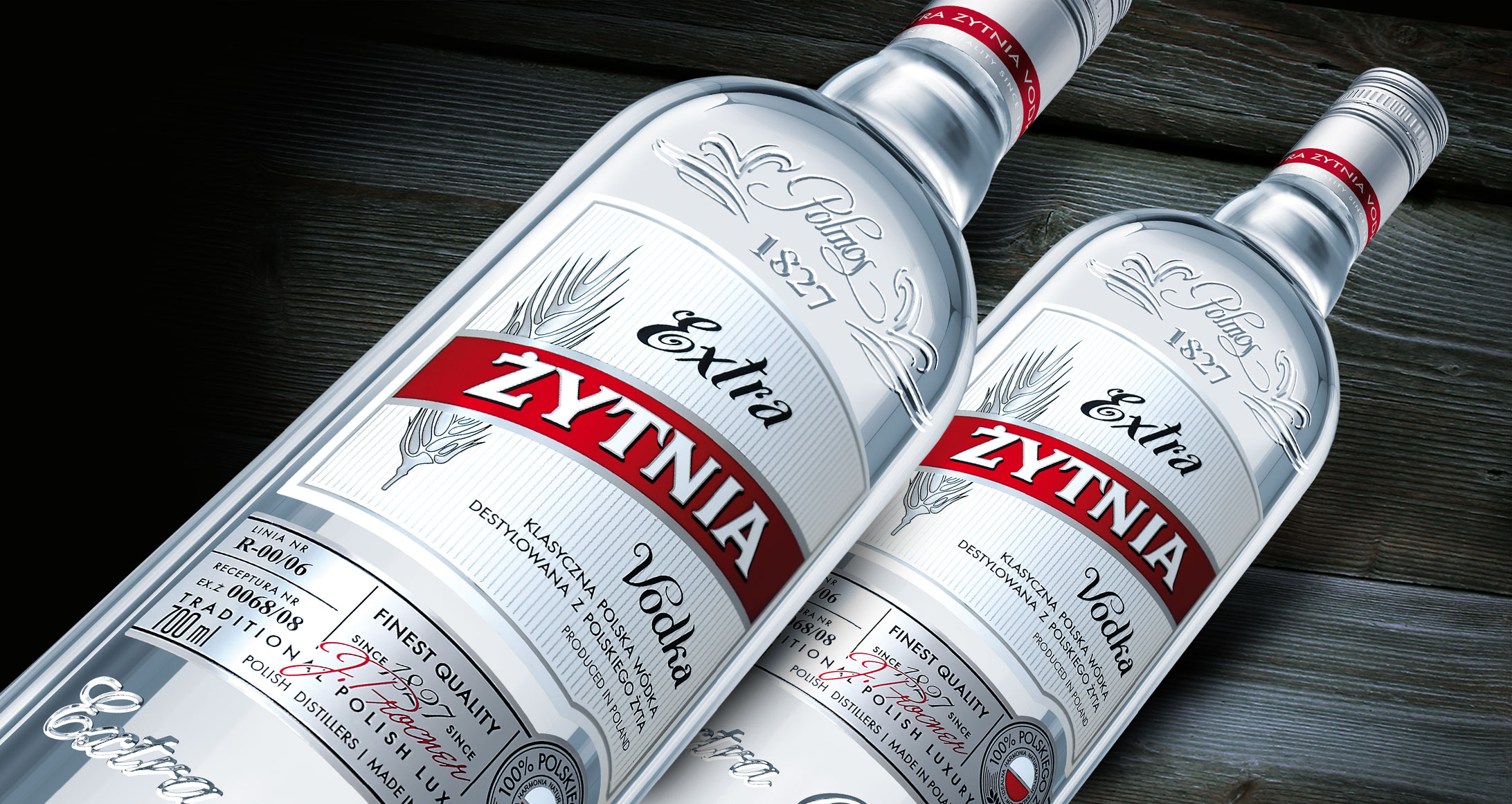 żytnia vodka packaging facelift