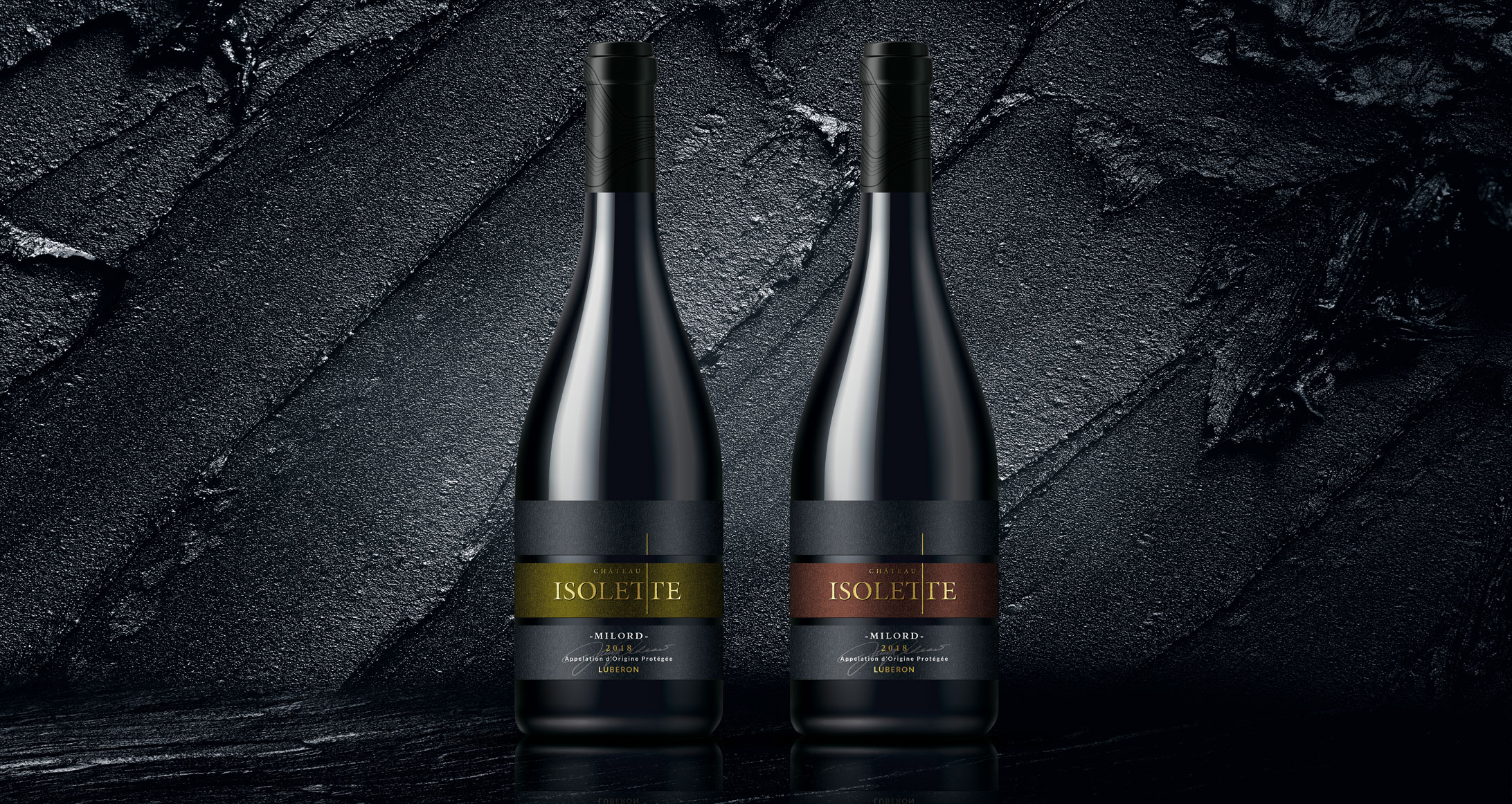 isolette milord wine new packaging design