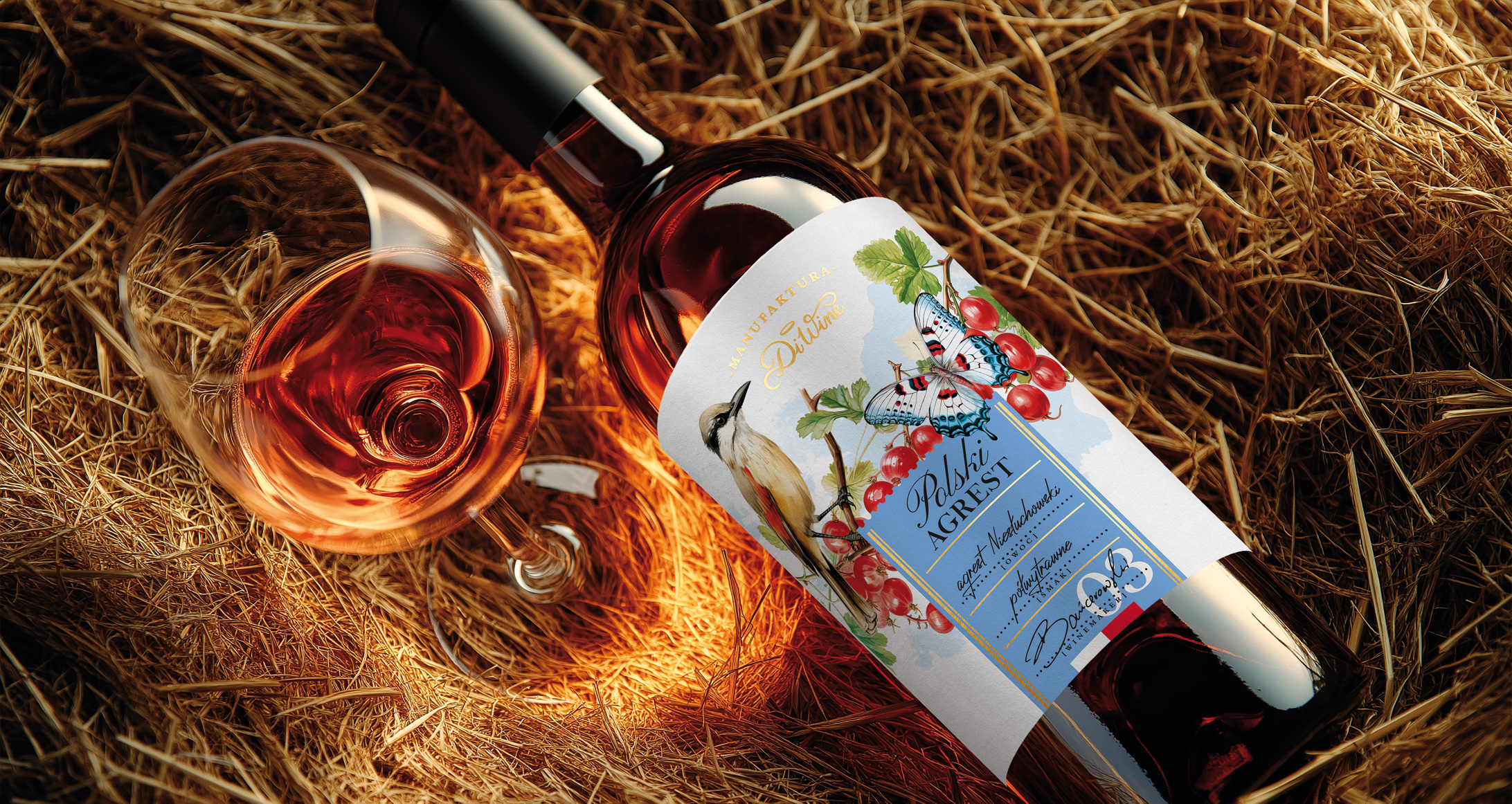 Manufaktura DiWine new packaging design