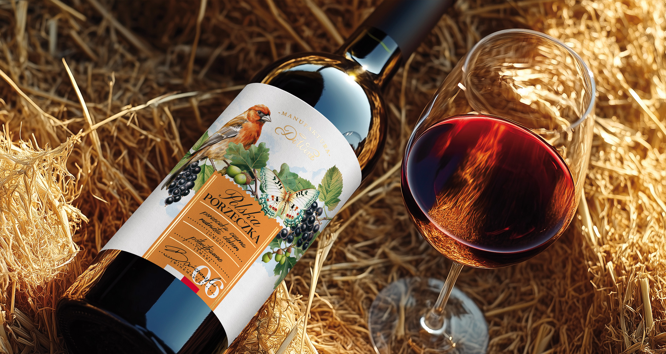 Manufaktura DiWine new packaging design