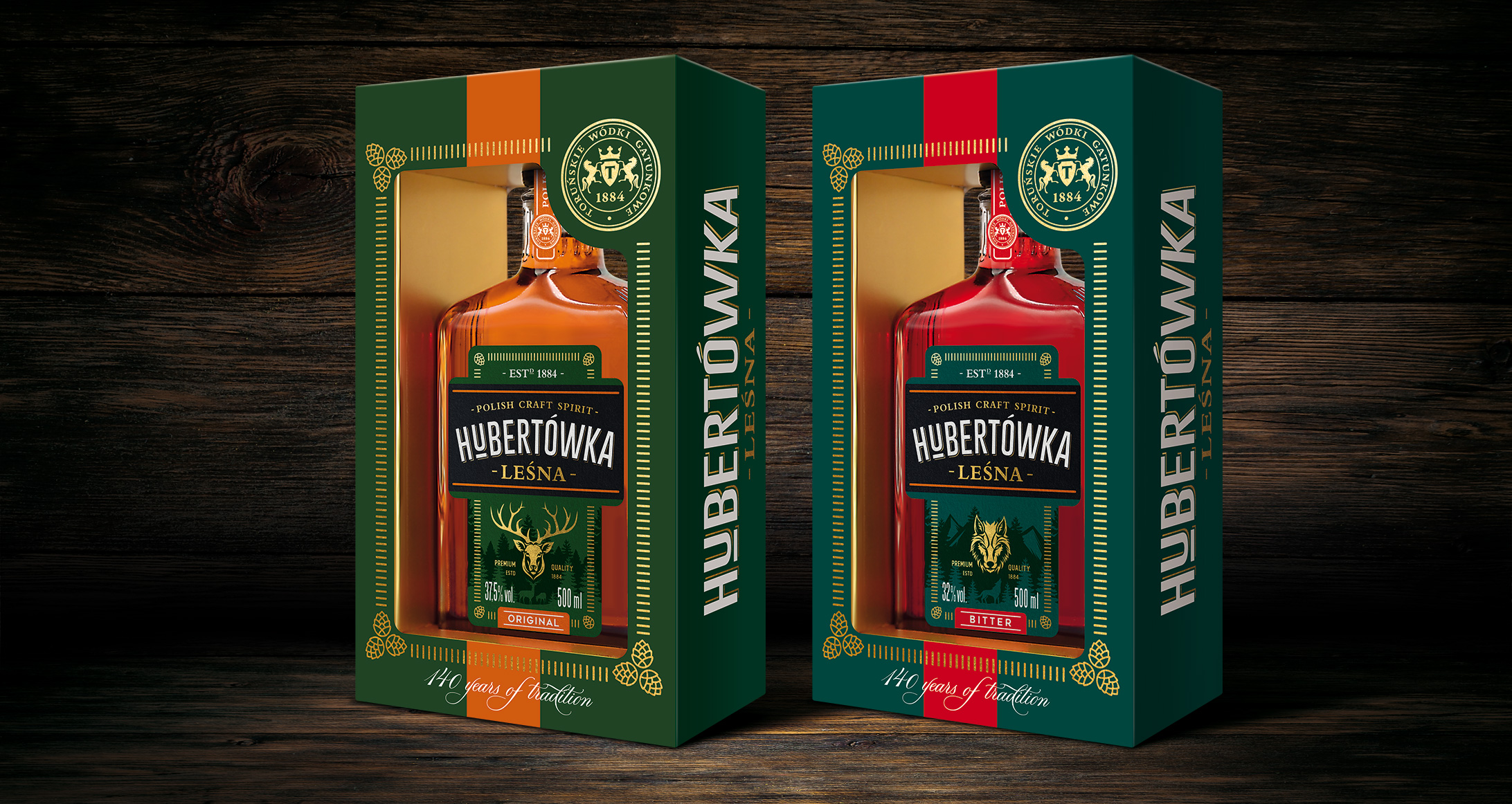 Hubertówka new packaging design